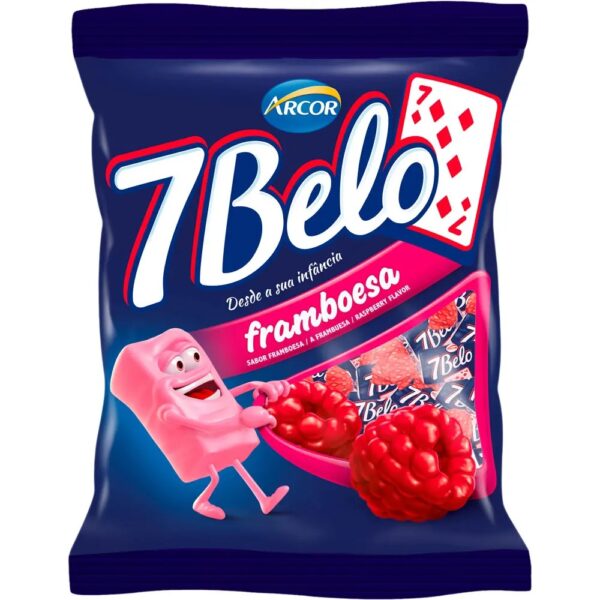 Bala 7 Belo Franboesa 500g